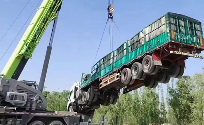 通道道路脱困救援案例